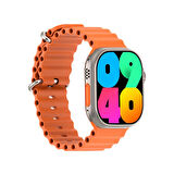 ÖZKA GSM Hytech W69 Watch IOS ve Android Uyumlu MActive 2.05 inç Geniş Ekranlı Gümüş Akıllı Saat