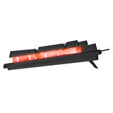 Everest KM-198 Luminax Siyah Gökkuşağı Aydınlatmalı Q Gaming Oyuncu Klavye + Mouse Set