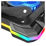Rampage Cyclone S49 RGB Fanlı 14"-19'' LED Ekranlı Notebook Soğutucu