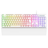 Rampage KB-RX77 RUNNER Rainbow Beyaz Gaming Klavye