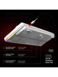 Rampage LOYAL Pro Beyaz/Gri 3 BT + 2.4 IPS Ekranlı Red Switch RGB Mekanik Kablosuz Klavye
