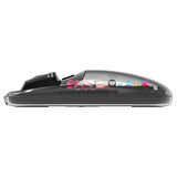 Everest SM-BT89 OPAL Şarj Edilebilir Sessiz Siyah Transparan RGB 2in1 2BT ve 2.4GHz Kablosuz Mouse