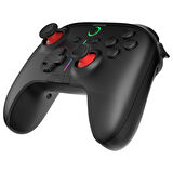 Rampage Hydra Android/PC Uyumlu Kablosuz (Bluetooth & 2.4 GHz) Oyun Kolu Gamepad - Siyah