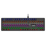 Everest KB-MK1 Lumos Siyah USB Rainbow Aydınlatmalı Red Switch Full Anti-Ghosting Mekanik Gaming Oyuncu Klavye