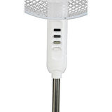 Everest FAN10 EcoWind Beyaz 16" Maks 45W 3 Kademe 1100RPM Metal Yıldız Ayak 3 Bıçaklı Vantilatör/ Pervanesi