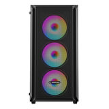 Rampage Beta Mesh 650W 80+ Siyah Temperli Cam 4x120mm ARGB Fan ATX Mid-Tower Gaming (Oyuncu) Kasası