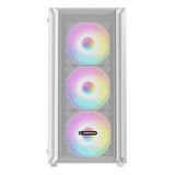 Rampage Beta Mesh 650W 80+ Beyaz Temperli Cam 4x120mm ARGB Fan ATX Mid-Tower Gaming (Oyuncu) Kasası