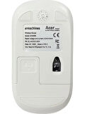 Acer eMachines EAM080 Usb Beyaz 2.4Ghz Kablosuz Mouse