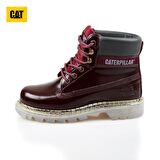 Caterpillar BORDO Kadın Bot 015G101120 COLORADO TRANSLUCENT CATERPILLAR  BORDEAUX // AÇMA DERI