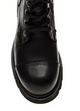 Black Hakiki Deri Kadın Bot & Bootie HD0777054003