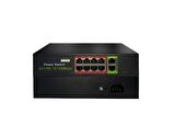 URANIUM POE-8002-96W 8 PORT 10/100 + 2 PORT 10/100 RJ45 UPLINK POE SWITCH (REALTEK CHIPSET)