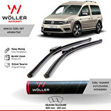 Volkswagen Caddy Silecek 2017 Sonrası Wöller Silecek Takımı Araca Özel
