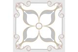 Çiçekli Desenler Doğal Taş Bardak Altlığı 4'lü set - Natural Stone Coasters