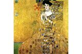Gustav Klimt Kiss (Öpücük) ve Eserleri Doğal Taş Bardak Altlığı 4'lü set - Natural Stone Coasters