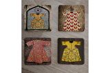 Padişah Kaftanları Doğal Taş Bardak Altlığı 4'lü set - Natural Stone Coasters