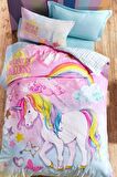 Cottonbox Junior Dream Tek Kişilik Nevresim Takımı Mint