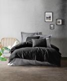 Cotton Box Plain Düz Pamuk Çift Kişilik Nevresim Takımı