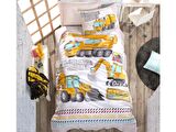 Cottonbox Junior Track Tek Kişilik Nevresim Takımı Turkuaz