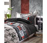 Cotton Box Çizgili Pamuk Tek Kişilik Nevresim Takımı
