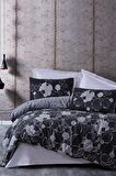 Cotton Box Dark Geometrik Pamuk Çift Kişilik Nevresim Takımı