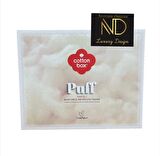 Cotton Box Puff Nakışlı Ranforce Çift Kişilik Nevresim Takımı Lia Kiremit Bej