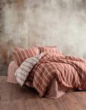 Cotton Box Smooth Çift Kişilik Nevresim Takımı Jamira Tarçın