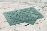 Cotton Box Pamuklu Paspas Seti Pattern Mint 60x100+40x60
