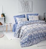 Cotton Box Ethnic Tek Kişilik Complete Set Cleo Mavi