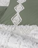 Cotton Box Ranforce Çift Kişilik Yatak Örtülü Nevresim Takımı Limi Luke Krem