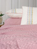 Cotton Box Aura Çift Kişilik Pike Takımı Pebble Pembe