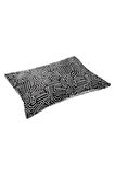 Cozy Home Mono Çift Taraflı Yastık Kılıfı Maze Siyah 50x70