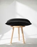 Cozy Home Halo Saten Yastık Kılıfı Siyah 50x70