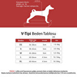 Tailpetz V-Tipi Köpek Göğüs Tasması - Yumuşak Dokulu