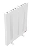Kuas Conveco 1000 Watt Konvektör Panel Isıtıcı Manuel Beyaz