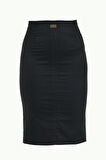 Lacivert Dar kesim cepli etek 80390 | 46