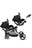 Prego 2071 İbiza Pro Travel Sistem İkiz Bebek Arabas