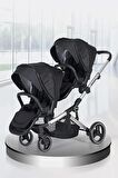 Prego 2071 İbiza Pro Travel Sistem İkiz Bebek Arabas