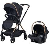 Prego Mios Travel Bebek Arabası 2066 Siyah