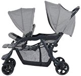 Sunny Baby Arwen İkiz Bebek Arabası 9032 Gri