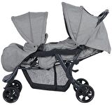 Sunny Baby Arwen İkiz Bebek Arabası 9032 Gri