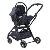 Prego Ottava Çift Yön 360 Derece Dönebilen Travel Bebek Arabası