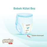 Giggles Pants Külotlu Bebek Bezi 6 Numara XLarge 60 Adet
