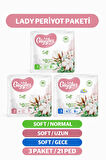 Giggles Lady Soft Hijyenik Ped Mix Paketi 21 Adet