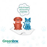 Greenbox 60x90 Hijyenik Tuvalet Eğitim Pedi 30'lu 1 Paket 30 Adet