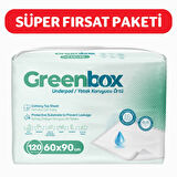 Greenbox 60x90 Yatak Koruyucu Örtü 30'lu 4 Paket 120 Adet
