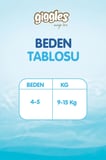 Giggles Külotlu Mayo Bebek Bezi Sıvı Geçirmez 4-5 Numara 9-15 Kg 2 Paket 22 Adet