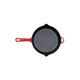 Sürel Degrade Kırmızı Yuvarlak Petekli Tava 28 cm