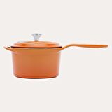 POT ART Peach Mini Döküm Tencere 18 cm