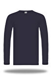 Erkek Çocuk Pamuklu Uzun Kollu Basic Badi Likralı Slim Fit Renkli̇ Sweatshi̇rt - 221 - 222