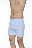 Erkek Pamuklu Klasi̇k Paçali Renkli̇ Boxer - 620